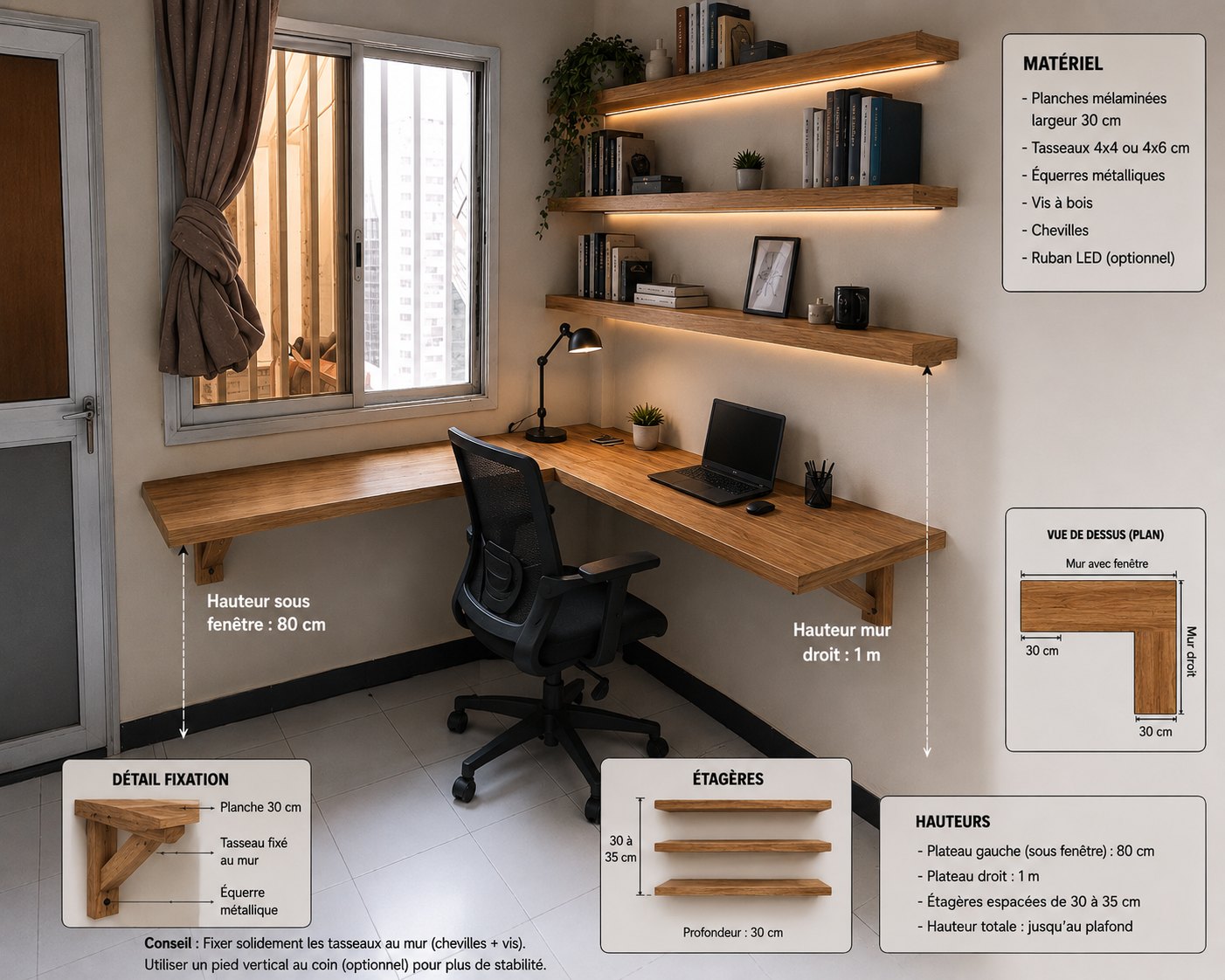 Bureau & Menuiserie Sur-Mesure — Dakar, Sénégal